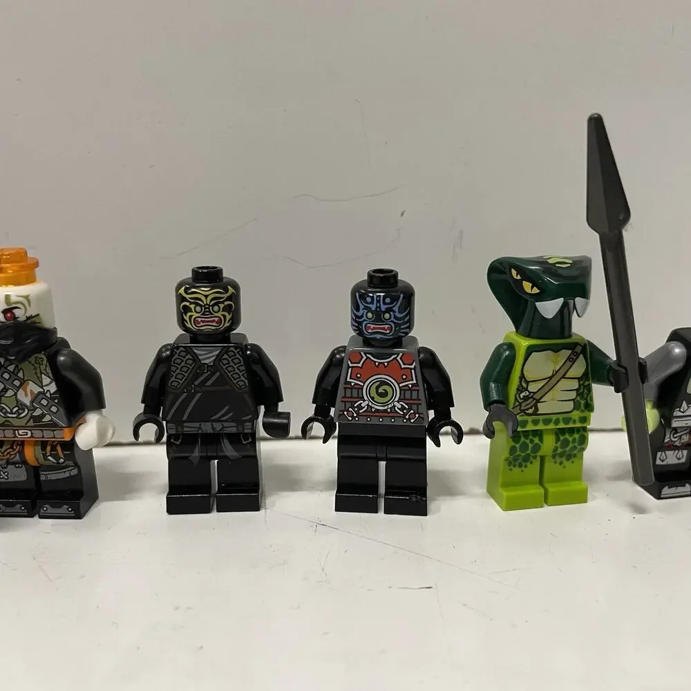 Lego Ninjago Minifigure Lot Of 6 Spitta Talon Stone Army Cole